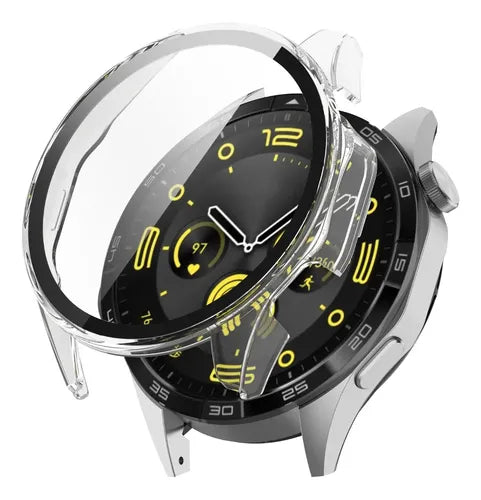 case cristal templado para huawei watch gt4 46mm 41mm 2pcs 1