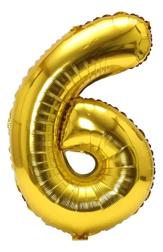 Globo Metalico Numero Gigante 86 CM 32 In Cumpleaños Fiesta | Grado B