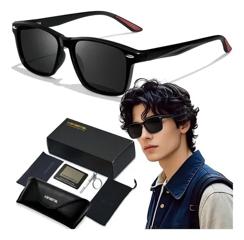 Lentes de Sol Polarizados Estilo Retro Unisex | Grado B