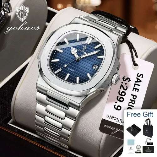Reloj Gohuos 8826 Luminoso de Cuarzo Multifunción Resistente al Agua | Grado B