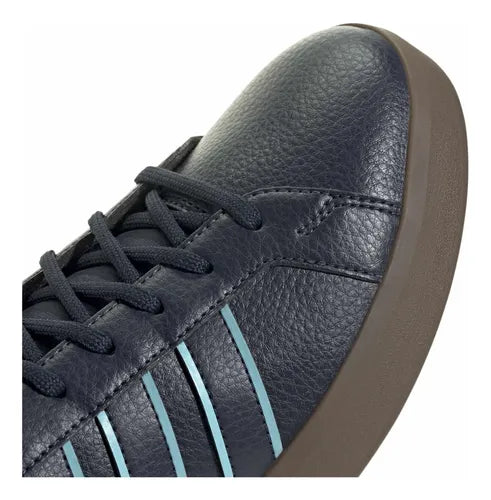 Tenis adidas Grand Court Base Hombre Negro HQ0070 Talla 28.5 MX | Grado A