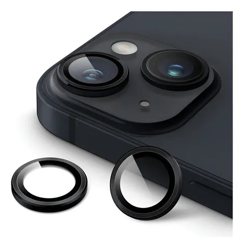 Protector Mica Lente Cámara para iPhone Individual Metal | Grado B