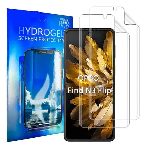 Funda de Fibra de Carbono con Mica de Hidrogel para Oppo Find N3 | Grado B