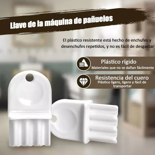 10 Piezas Llave Dispensador de Toallas de Papel Comercial | Grado B