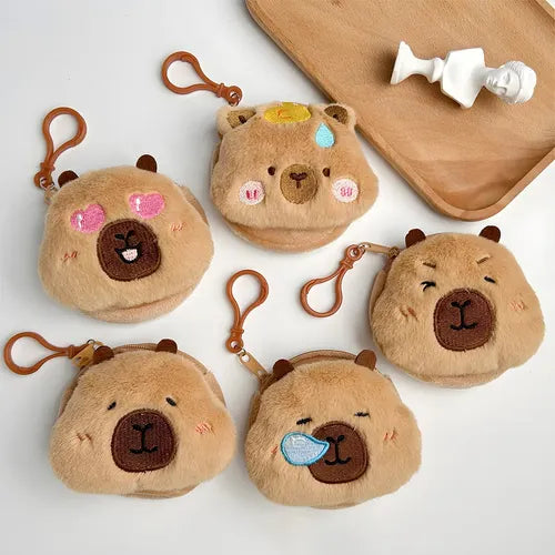 Colgante de Monedero de Felpa de Anime de Capybara | Grado B