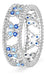Anillo Calado para Mujer Color Plateado | Grado B