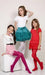 Mallas Niñas Lisas Colores Camelia Disfraces Calidad Nylon