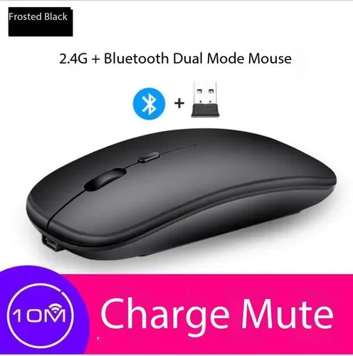 Mouse Inalámbrico Universal con Bluetooth y USB | Grado B