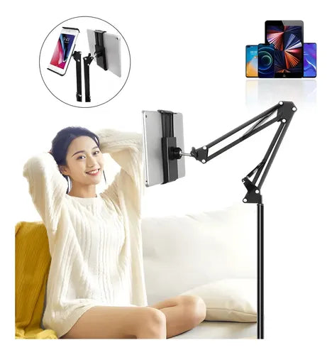 Soporte Suelo Ajustable para iPad o Teléfono 360 Grados | Grado B