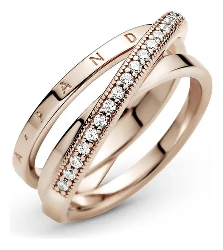 ANILLO ROSE BAND TRIPLE CRUZADO 2