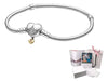 Pulsera con Cierre de Corazón Compatible con Dijes | Grado B