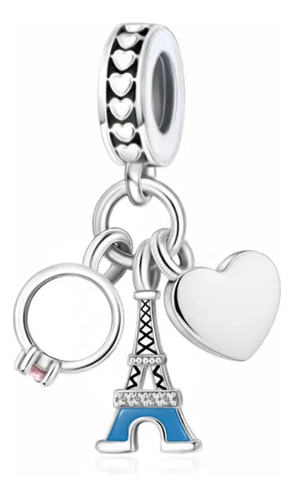 Anillo Vintage Seducción Rose Torre Eiffel | Grado B