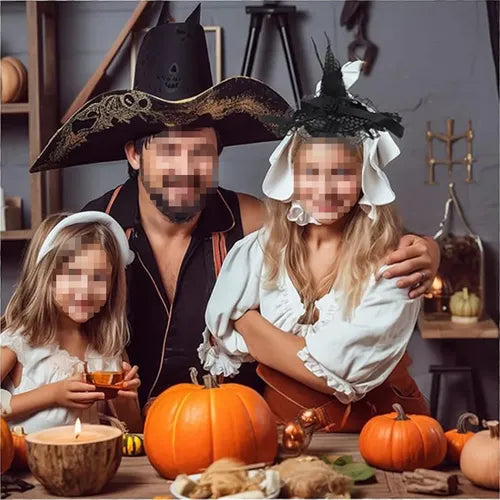 Diadema de Bruja con Luces LED para Halloween | Grado B