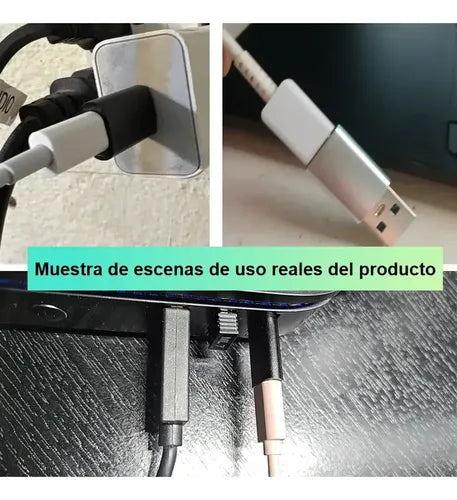 Adaptador USB C Macho a Hembra de la Cruz CUJA97 Negro | Grado B
