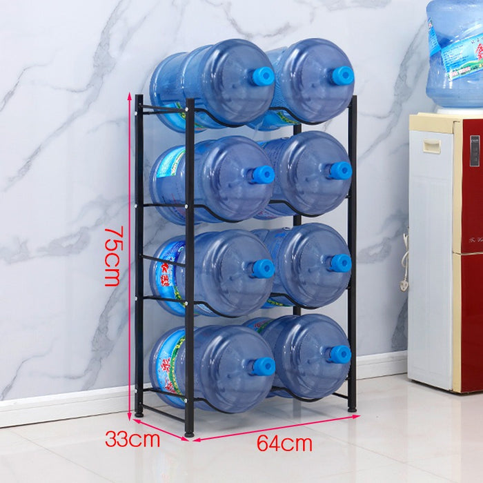 8 UNID RACK PORTA GARRAFÓN EXTRAÍBLE PARA DISPENSADOR AGUA GRADO B - TiendaKomet México