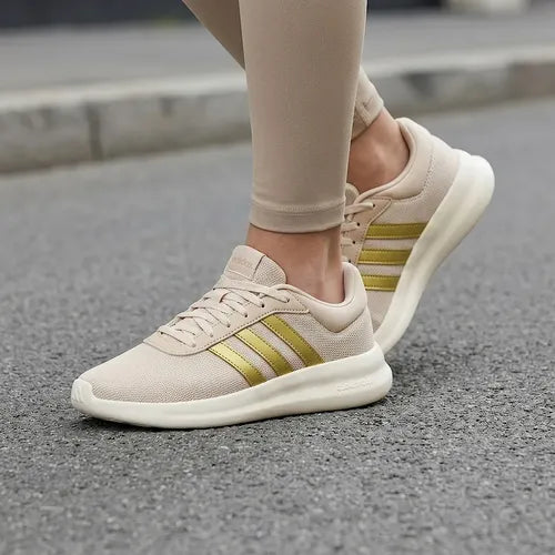 Tenis adidas Lite Racer 4.0 Casuales Femenino JQ9873 Beige Liso Talla 23.5 MX | Grado A