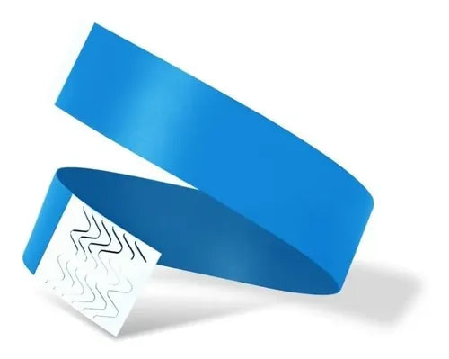 500 Pulseras de Identificación de Papel Tyvek para Eventos | Grado B