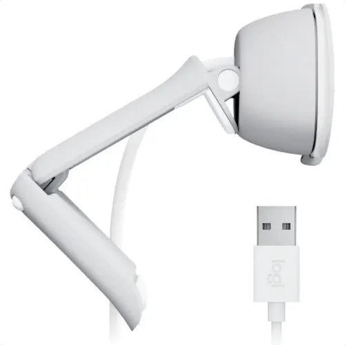 Cámara Web Logitech Brio 100 Full HD Color Blanco | Grado B