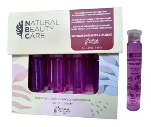 Pack X 12 Ampolletas Natural Beauty Care Kera Trim | Grado B