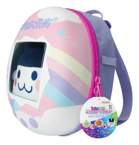 Tamagotchi Mochila y Peluche Hashizotchi Rosa Mimitchi | Grado A