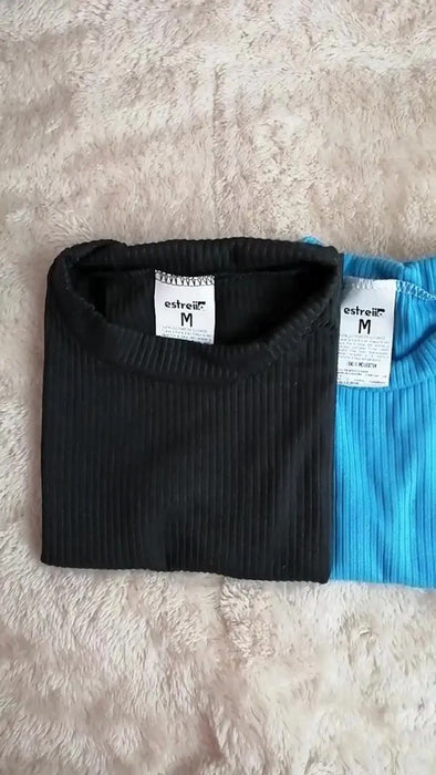 Blusa Ligera de Manga Corta a la Cintura para Niña | Grado B