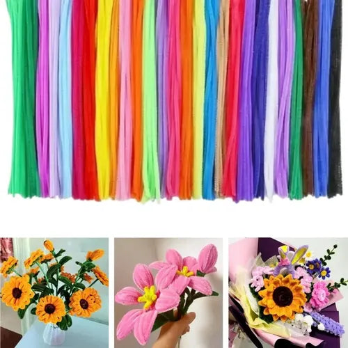 Limpiapipas de Colores Surtidos Mate Paquete C/100 Piezas | Grado B