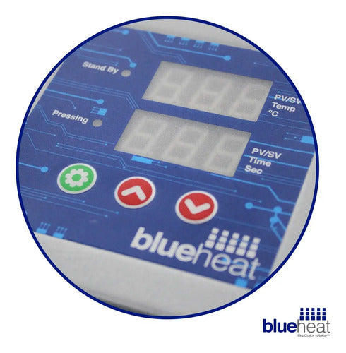 BLUE HEAT 38X38 PRO PARA SUBLIMAR COLOR AZUL GRADO B