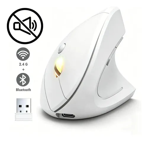 Mouse Inalámbrico Universal con Bluetooth y USB | Grado B