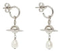 Aretes Clásicos de Saturno con Clavos | Grado B
