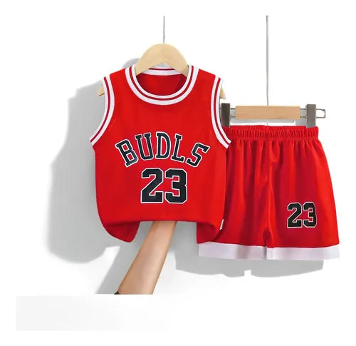 SET DE 2 CHALECOS DE BALONCESTO SIN MANGAS PARA BEBÉS #24JER 5