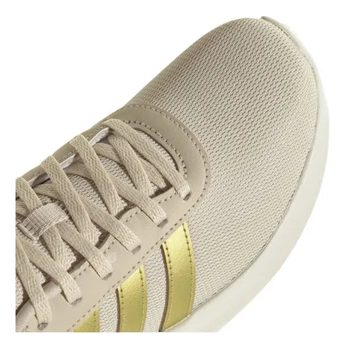 Tenis adidas Lite Racer 4.0 Casuales Femenino JQ9873 Beige Liso Talla 23.5 MX | Grado A