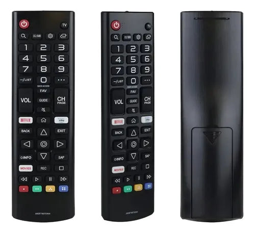Control Remoto Compatible con Pantallas LG Smart TV AKB75675304 Color Negro | Grado B