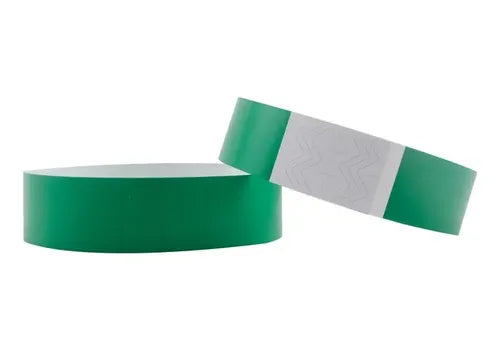 500 Pulseras de Identificación de Papel Tyvek para Eventos | Grado B