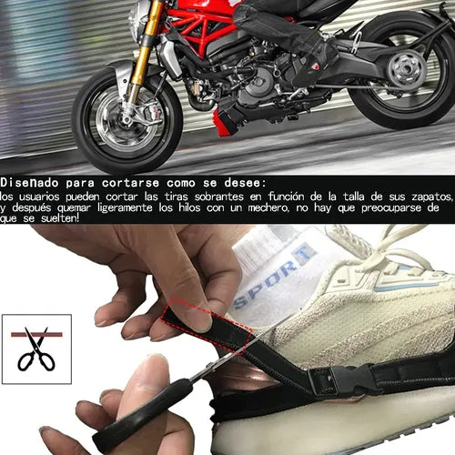 Protector del Zapato de la Motocicleta para Botas de Moto | Grado B