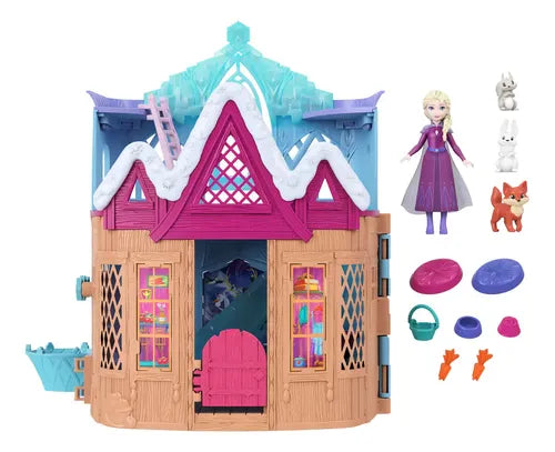 Set de Juego Santuario de Animalitos con Elsa Frozen | Grado A