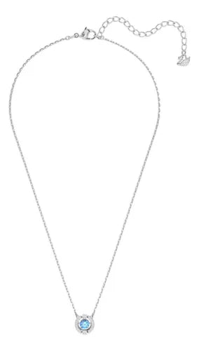 Collar de Cristal Azul con Estuche de Regalo | Grado B
