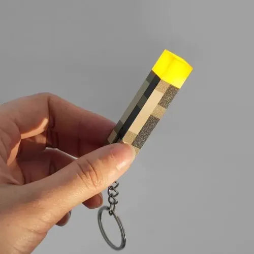 2 Llaveros de Antorcha Luminosa con Luz Nocturna | Grado B