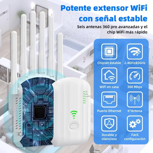 Router Hugent RT-WR U20 LAN y WAN Color Blanco | Grado B