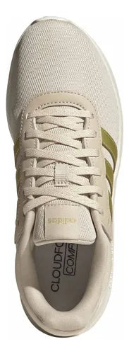 Tenis adidas Lite Racer 4.0 Casuales Femenino JQ9873 Beige Liso Talla 23.5 MX | Grado A