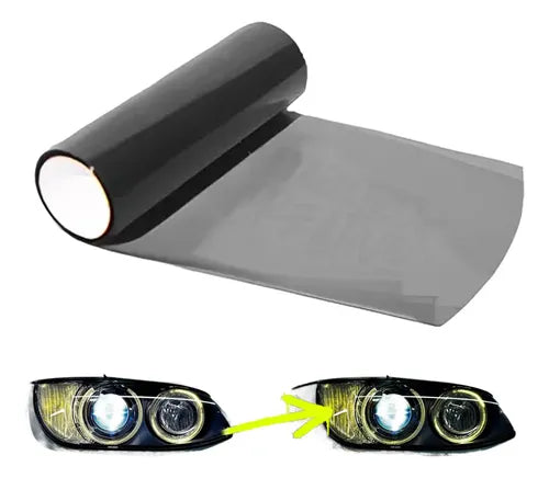 Vinil para Faros Frente Auto Coche Variedad Colores 30CM*1M | Grado B
