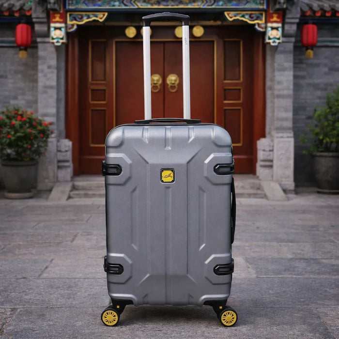 Maleta De Viaje 19 Kg Mediana 23 Pul Candado Y Ruedas 360 Plateado 058 5 GRADO B
