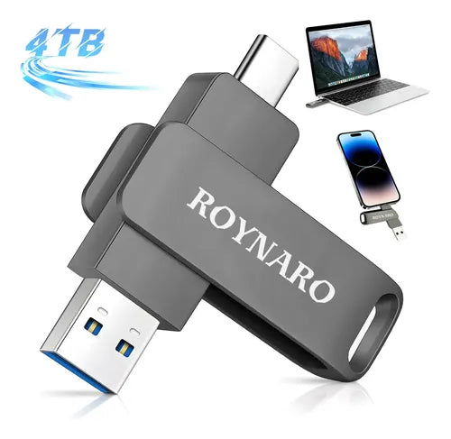 Memoria USB 2 en 1 con Conector Tipo C y USB 3.0 | Grado B