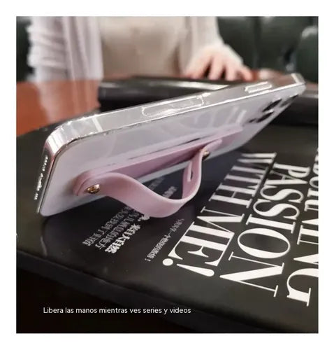 Soporte Adhesivo Universal para Celular Color Rosa | Grado B