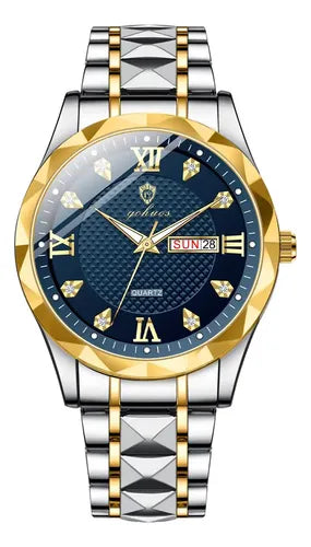 Reloj Gohuos 8826 Luminoso de Cuarzo Multifunción Resistente al Agua | Grado B