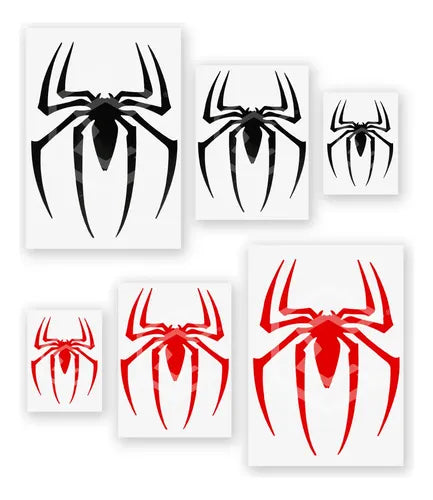 Calcomania Spiderman Araña Auto Moto Sticker Decorativo | Grado B