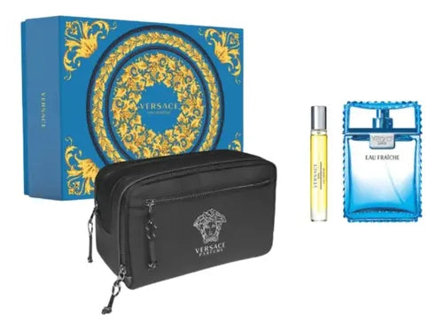 Set 3 Piezas Versace Eau Fraiche para Hombre de Versace EDT | Grado B