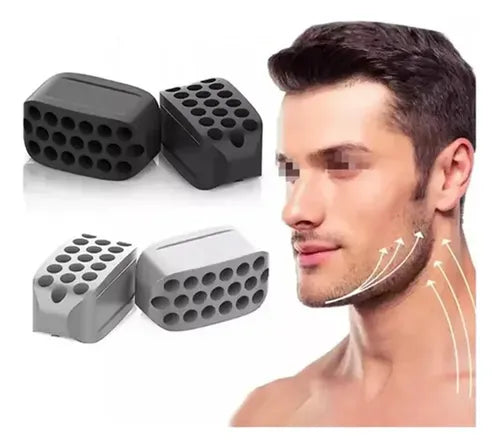 Ejercitador de Mandibula Jawline Jawrsize Marca el Musculo Negro | Grado B