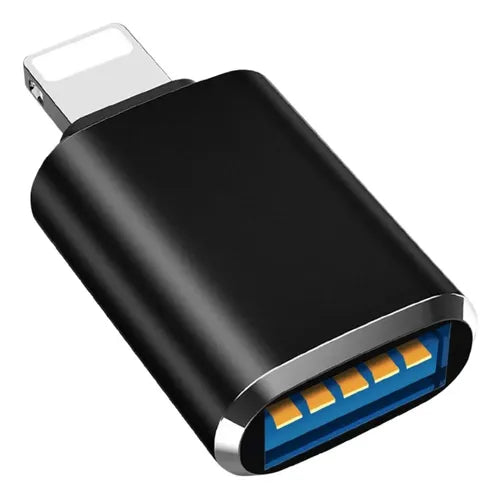 Adaptador OTG para iPhone iPad Entrada USB 3.0 5Gbps Libre | Grado B