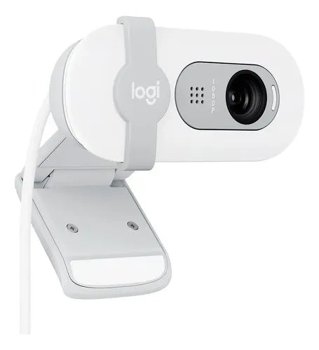 Cámara Web Logitech Brio 100 Full HD Color Blanco | Grado B