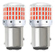 2 Focos Estróbos Leds Cuarto Stop 1157 BAY15D P21/5W | Grado B